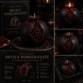 Devil's Pomegranate™ Ember & Earth  Temptation Split Open.