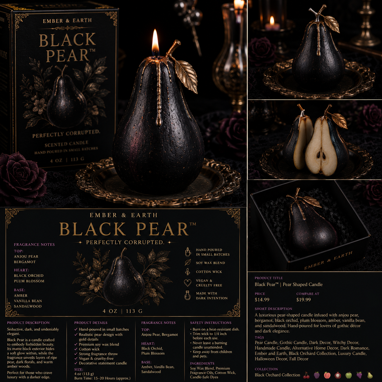 Black Pear™ Ember & Earth   Perfectly Corrupted.