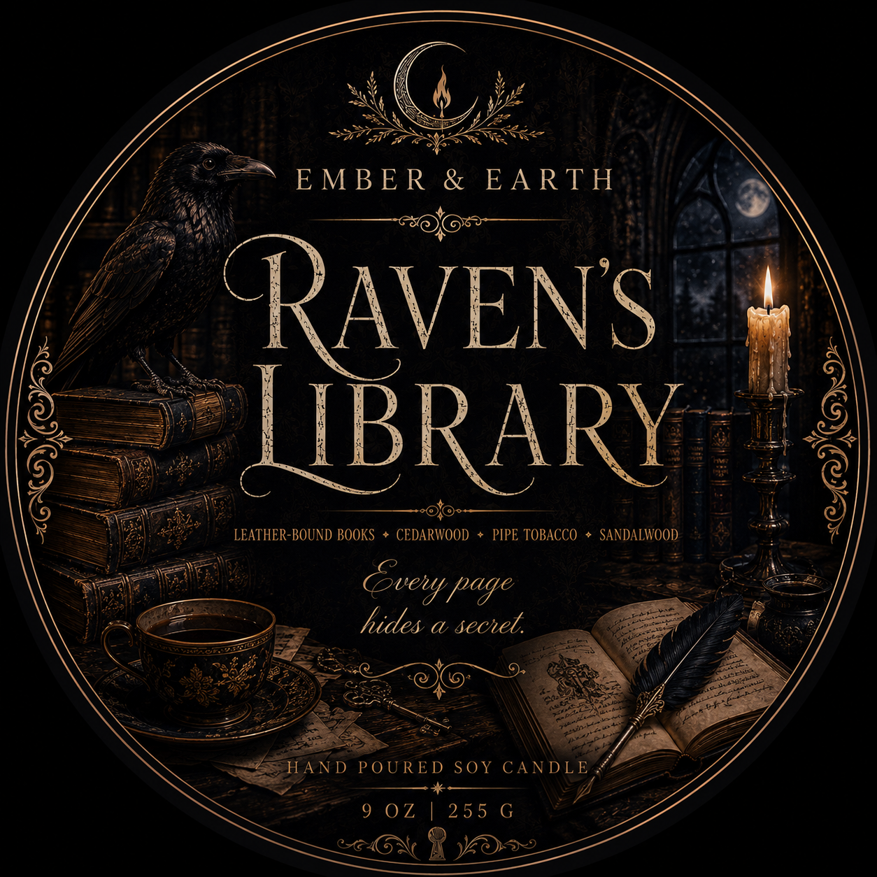 Ember & Earth – Raven's library